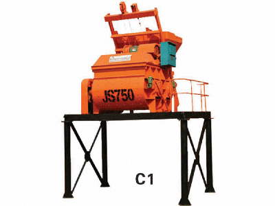 JS750 concrete mixer