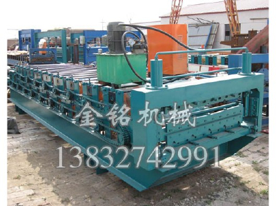 860/910Roofing sheet molding double tile press