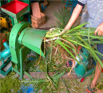 Small grass cutting machine
