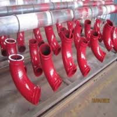 Hot selling concrete pump spare parts elbow and bend pipe concrete pumpspare parts elbow and bend