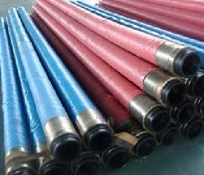 China manufacturer concrete pump rubber hose inch 2" to 6"