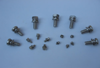 Supply hexagonal cross belt pad combination screw