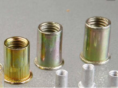 Cars with a large pad rivet nut