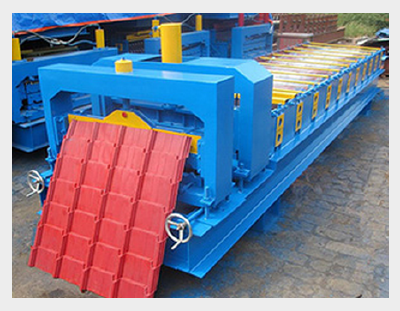 840 color steel plate glazed tile machine