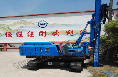 360 degree rotatable 3M hydraulic hammer piling machine