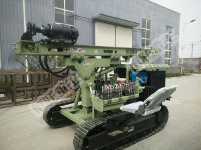 Multifunctional crawler type hydraulic drilling machine