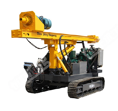 Photovoltaic pile driver
