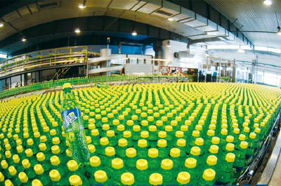 Carbonated beverage production line