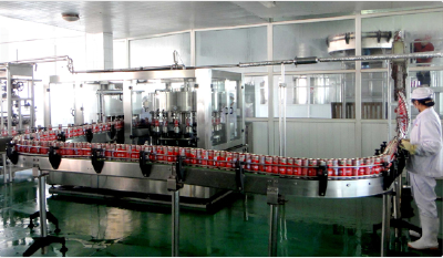 Cans filling line full set configuration