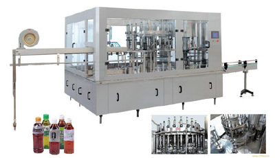 automatic 3 in 1 juice filling machine