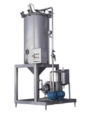 Vacuum deaerator, degassing machine