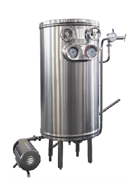 500LPH milk steam sterilizer machine
