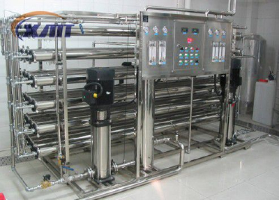 8TPH 2 stage RO water treatment machine system