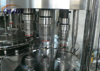 Automatic plastic bottle cap capping machine