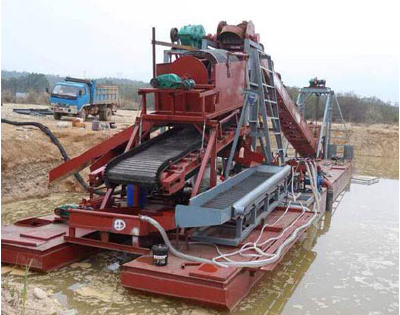 Gold dredger