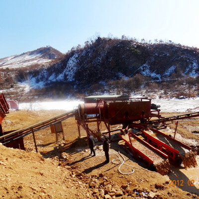 Placer gold machinery