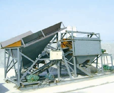 Sand screening machine