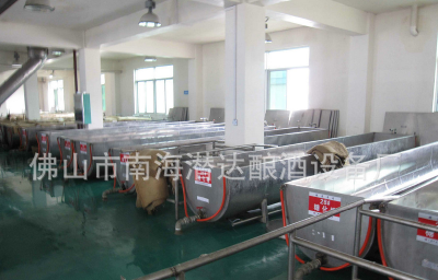 Stainless steel wine mash trough