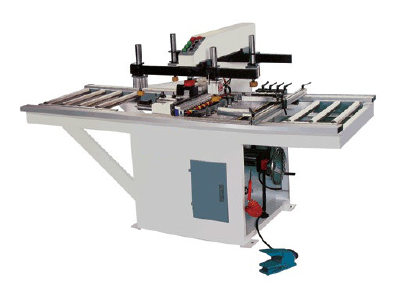 Woodworking double row drilling machine