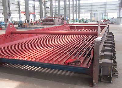 Movable Vibration Screen for Steel Plant