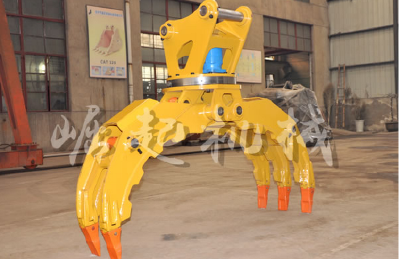 Hydraulic grab bucket