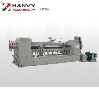 Mechanical spindle veneer lathe