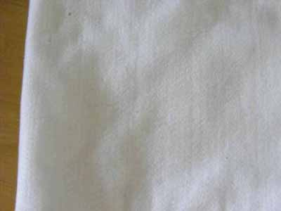 Polyester staple fiber geotextile