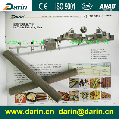 Salmon Skin Raw Material Pet Treats Sticks Processing Line