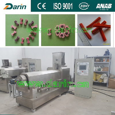 Dog Treat/Dog Chewing Bone Making Machine Full Line Touch Screen