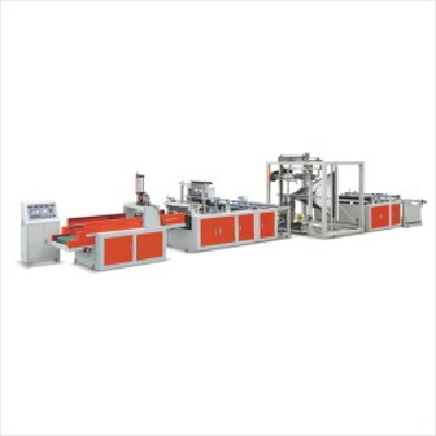 Three-dimensional non-woven bag making machine