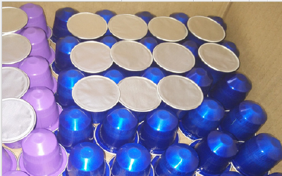 Coffee capsule empty cup