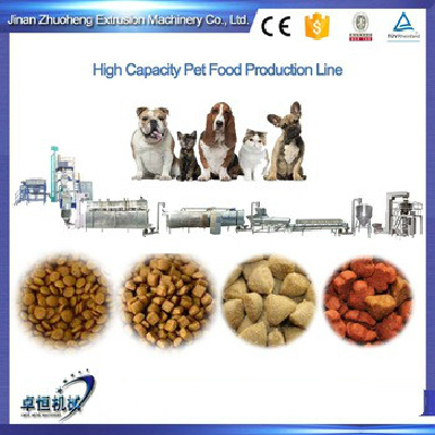 Fully automatic pet food extruder machine