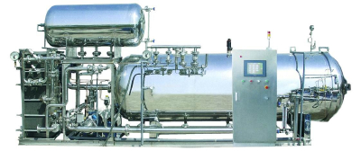 Electric heating high temperature and pressure spray retorts