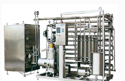 Sterilized milk tube type sterilizing machine