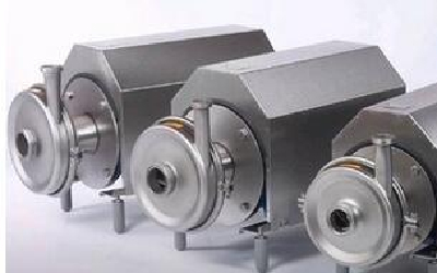 Sanitary self priming pump