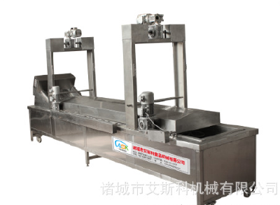 Potato chips fried rice crust production line