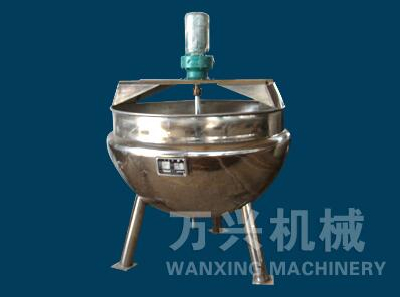 Fixed vertical mixing pot sandwich