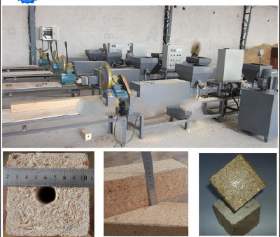 Shaving briquetting machine