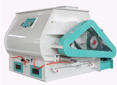 Double axle high efficiency mixing machine