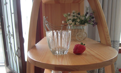 Hydroponic containers candles Taiwan glass vase vessel 8X8 square glass jar