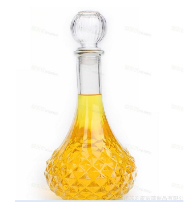 Diamond factory outlets 250ml bottle wine bottle glass bottle Earth