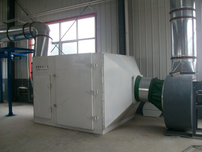 Active carbon environmental protection box