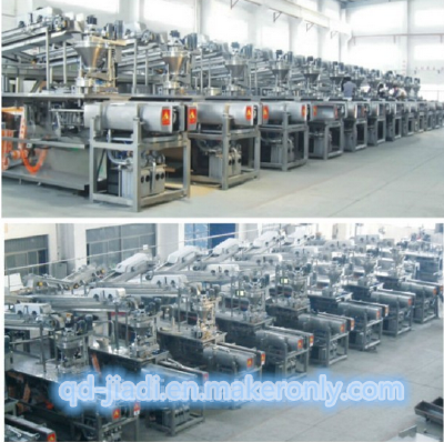 Stand up pouch doypack filling packing machinery