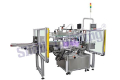 Both sides of the star wheel labeling machine