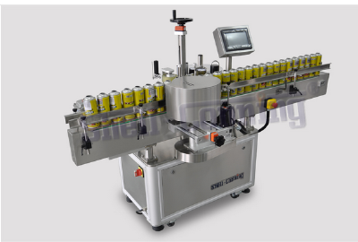 SLA-322 wheel round bottle labeling machine (hand painting)