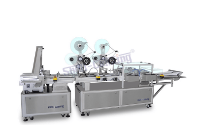 Mobile phone manual labeling machine