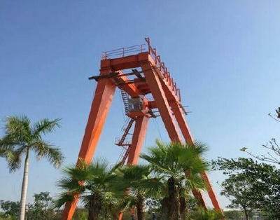 Double girder gantry crane gantry crane gantry crane electric hoistgantry crane 5T single beam