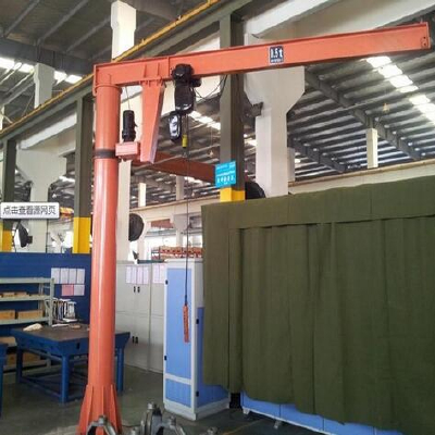 Special 3T cantilever crane safety and reliable lifting equipment 6meters cantilever remote box type European crane
