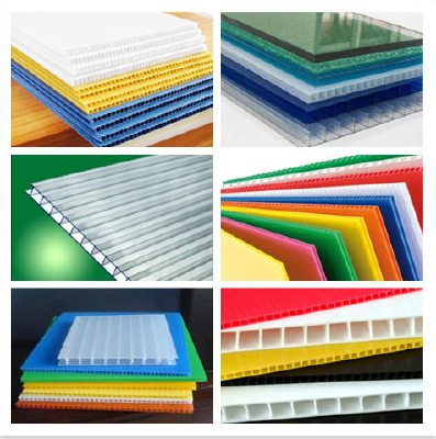 High quality pp coreflute plastic board with ISO,SGS certificate