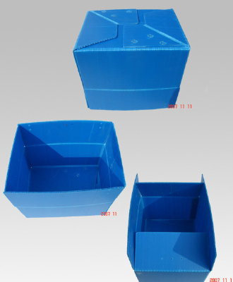 High quality polypropylene corrugated plastic box foldable with ISOSGS certificate
